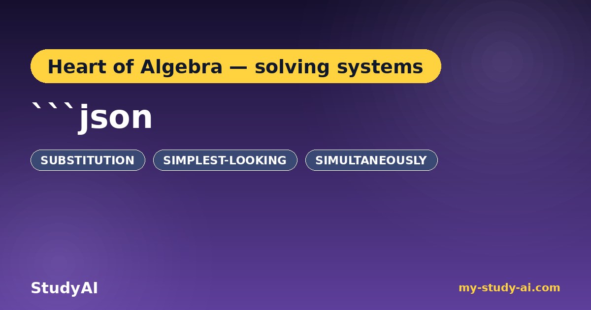 AI video lesson: ```json